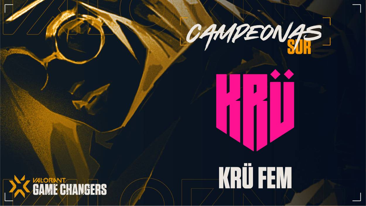 FiRePOWER y KRÜ Esports Fem: campeonas de Valorant Game Changers LATAM